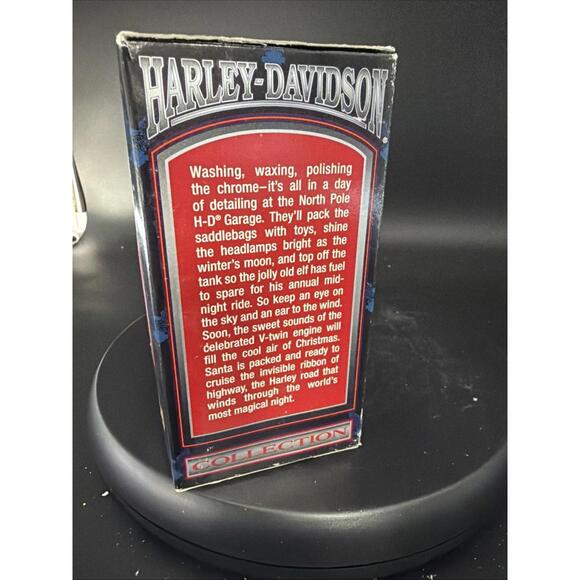 Harley Davidson Collection Santa Christmas Ornament - Picture 4 of 4